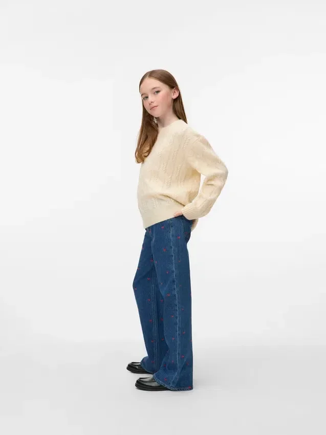 Vmtessa High Rise Wide Leg Fit Jeans Vmtessa High Rise Wide Leg Fit Jeans