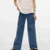 Vmtessa High Rise Wide Leg Fit Jeans