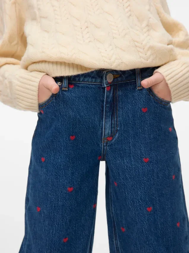 Vmtessa High Rise Wide Leg Fit Jeans Vmtessa High Rise Wide Leg Fit Jeans