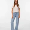Vmtessa High Rise Wide Leg Fit Jeans