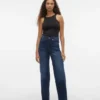 Vmtessa High Rise Wide Leg Fit Jeans