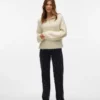 Vmtessa High Rise Wide Leg Fit Jeans