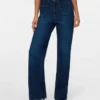 Vmtessa High Rise Wide Leg Fit Jeans