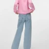 Vmtessa High Rise Wide Leg Fit Jeans