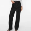 Vmtessa High Rise Wide Leg Fit Jeans