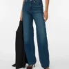 Vmtessa High Rise Wide Leg Fit Jeans