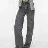 Vmtessa High Rise Wide Leg Fit Jeans