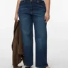 Vmtessa High Rise Wide Leg Fit Jeans