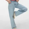 Vmtessa High Rise Wide Leg Fit Jeans