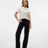 Vmtessa High Rise Wide Leg Fit Jeans