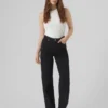 Vmtessa High Rise Wide Leg Fit Jeans