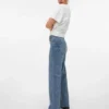 Vmtessa High Rise Wide Leg Fit Jeans