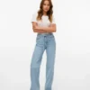 Vmtessa High Rise Wide Leg Fit Jeans