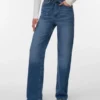 Vmtessa High Rise Wide Leg Fit Jeans