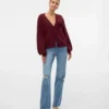 Vmtessa High Rise Wide Leg Fit Jeans