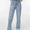 Vmtessa High Rise Wide Leg Fit Jeans