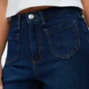 Vmtessa High Rise Wide Leg Fit Jeans