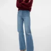 Vmtessa High Rise Wide Leg Fit Jeans