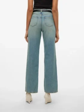 Vmtessa High Waist Wide Leg Fit Jeans