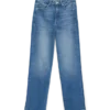 Vmtessa-Stretch High Rise Wide Leg Fit Jeans