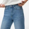 Vmtessa-Stretch High Rise Wide Leg Fit Jeans