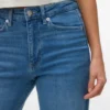 Vmtessa-Stretch High Rise Wide Leg Fit Jeans