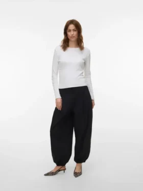 Vmtexas Mid Waist Trousers