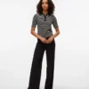 Vmtexas Mid Waist Trousers