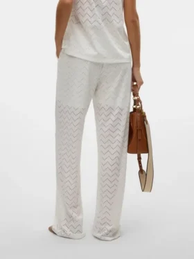 Vmthas Mid Waist Trousers