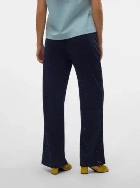 Vmthas Mid Waist Trousers