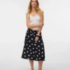 Vmtora Mid Waist Midi Skirt