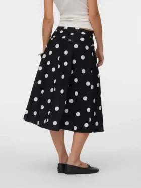 Vmtora Mid Waist Midi Skirt