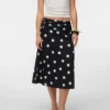 Vmtora Mid Waist Midi Skirt