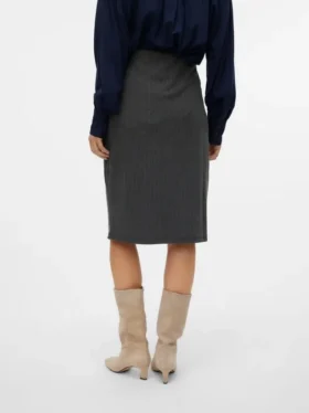 Vmtorino Mid Waist Midi Skirt