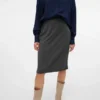 Vmtorino Mid Waist Midi Skirt