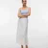 Vmtrine Mid Waist Long Skirt