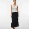 Vmtrine Mid Waist Long Skirt