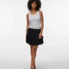 Vmtrine Mid Waist Short Skirt