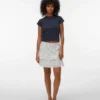 Vmtrine Mid Waist Short Skirt