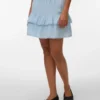 Vmtrine Mid Waist Short Skirt