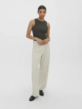 Vmtroian Mid Waist Trousers