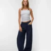 Vmvaleria Mid Rise Wide Leg Fit Jeans