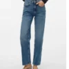 Vmvalerie Mid Rise Relaxed Fit Jeans