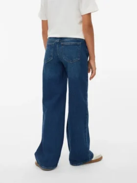 Vmvanessa Low Rise Wide Leg Fit Jeans