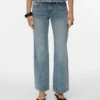 Vmvanessa Low Rise Wide Leg Fit Jeans