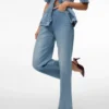 Vmvega High Rise Wide Leg Fit Jeans
