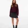 Vmvega Mid Waist Mini Skirt