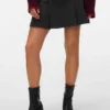 Vmvega Mid Waist Mini Skirt