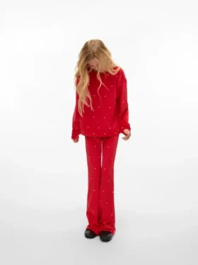 Vmvelvet High Waist Trousers