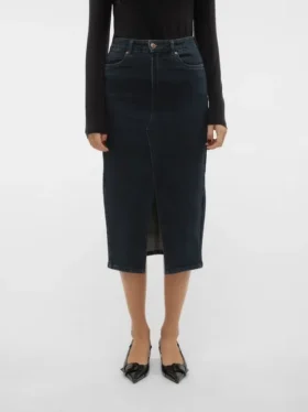 Vmveri High Waist Long Skirt